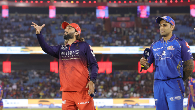 Royal Challengers Bengaluru vs Mumbai Indians Scorecard